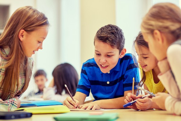 Group-of-children-in-school